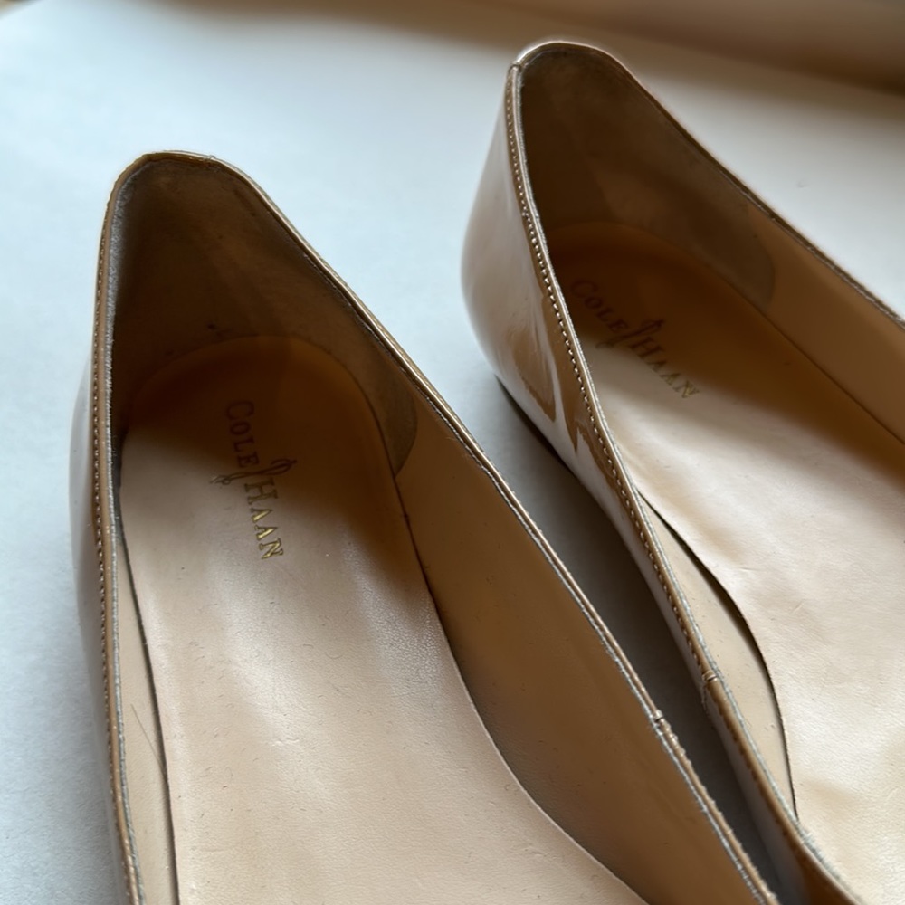 Cole Haan Patent Leather Flats - Picture 2 of 6